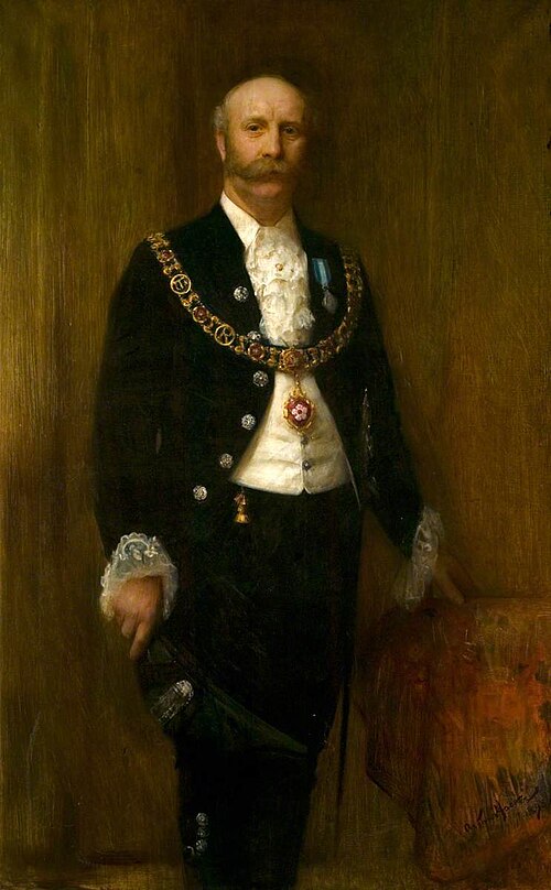 Sir Herbert Marshall (1851–1918), Mayor of Leicester (1896–1897), 1898, Arthur Hacker