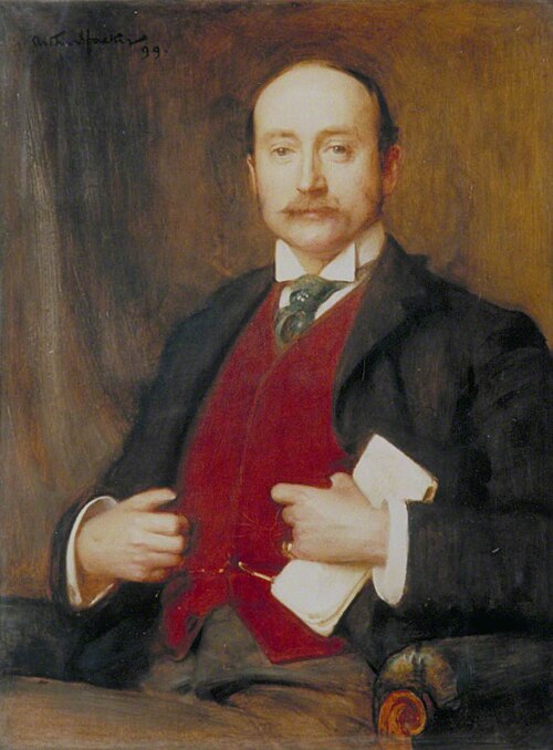 William Hayes Fisher (1853–1920), Lord Downham of Fulham, 1899, Arthur Hacker