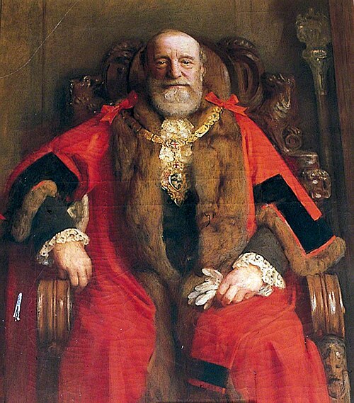 Sir Walter Vaughan Morgan (1831–1916), 1901, Arthur Hacker