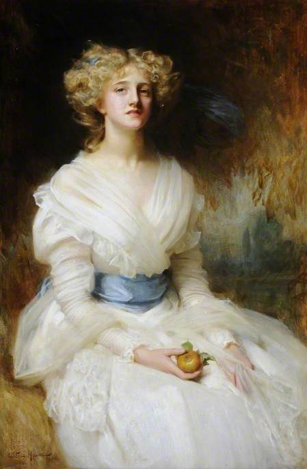 Miss Ivy Lilian Close (1890–1968), 1908, Arthur Hacker