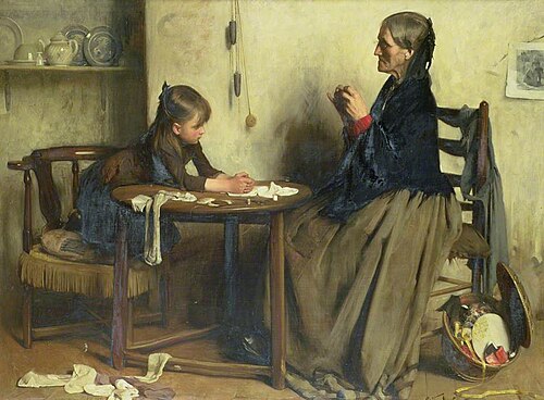A Difficulty, , Arthur Hacker