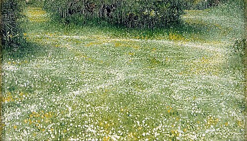 Daisies at Burnham, 1918, Arthur Hacker