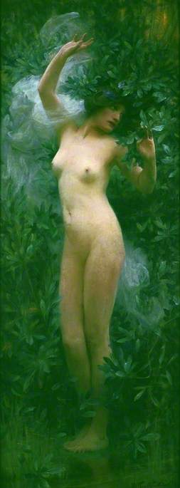 Daphne, 1890, Arthur Hacker