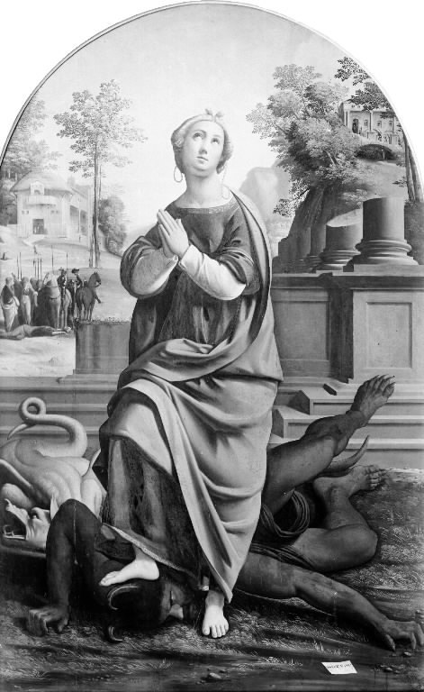 St Margaret, 1524, Ortolano Ferrarese