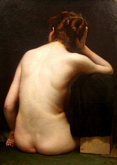 Dorso de mulher, 1893, Oscar Pereira da Silva