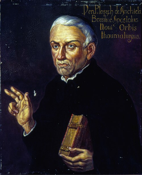 Retrato de Anchieta, 1920, Oscar Pereira da Silva