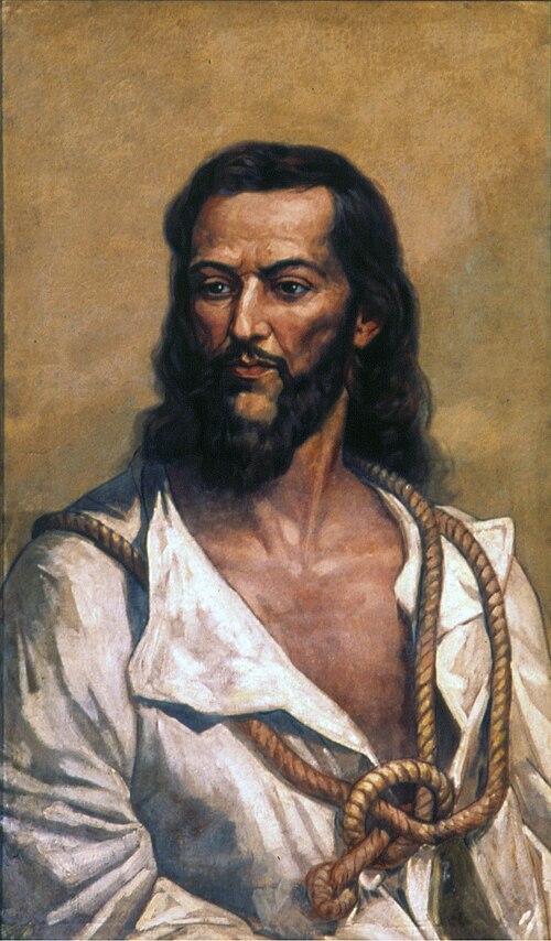 Retrato de Joaquim José da Silva Xavier - Tiradentes, 1922, Oscar Pereira da Silva