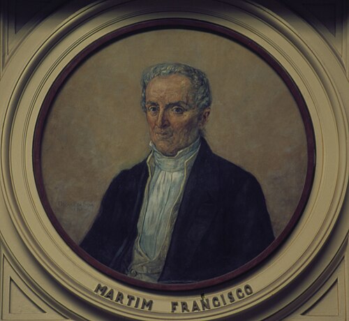 Retrato de Martim Francisco Ribeiro de Andrada, 1925, Oscar Pereira da Silva