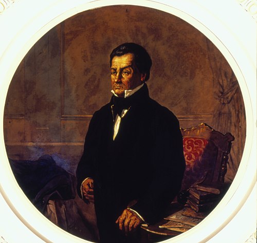 Retrato do Padre Diogo Antônio Feijó, 1925, Oscar Pereira da Silva