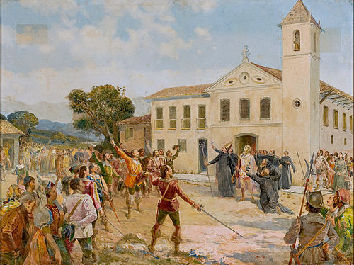 Abjuration of the King - The Acclamation of Amador Bueno, 1931, Oscar Pereira da Silva