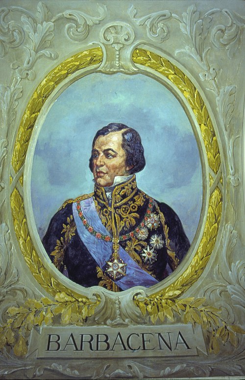 Retrato de Felisberto Caldeira Brandt (Marquês de Barbacena), 1925, Oscar Pereira da Silva