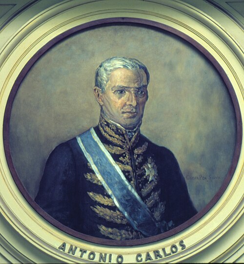 Retrato de Antonio Carlos Ribeiro de Andrada, 1925, Oscar Pereira da Silva