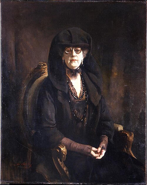 Mrs. Henry E. Huntington (Arabella Duvall Yarrow Huntington Huntington), 1924, Oswald Birley
