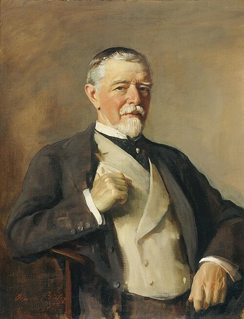 Henry Campbell Bruce (1851–1929), 2nd Baron Aberdare, 1928, Oswald Birley