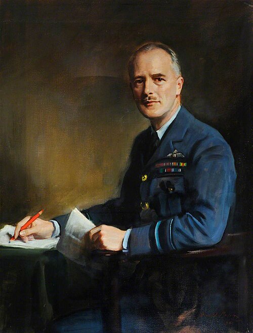 Air Vice-Marshal R. H. Peck, OBE, 1941, Oswald Birley
