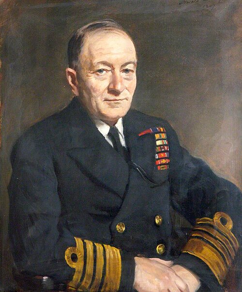 Admiral Sir John Cunningham (1885–1962), GCB, 1947, Oswald Birley