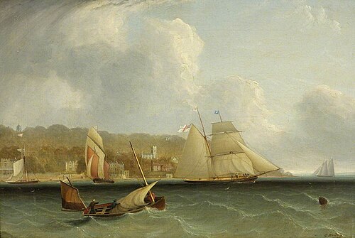 Sea Scene, 1857, Oswald Walters Brierly
