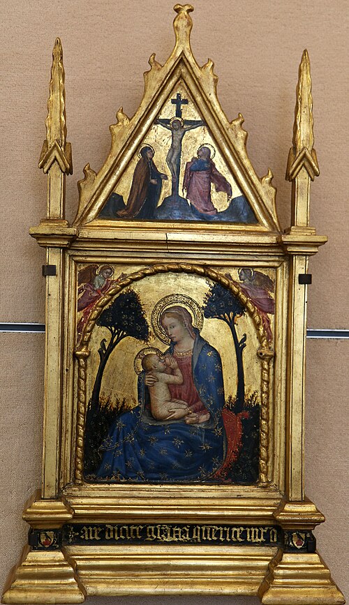 La Vierge d'humilité, 1430, Ottaviano Nelli
