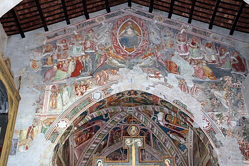 Storie di sant'Agostino e Giudizio universale, 1435, Ottaviano Nelli