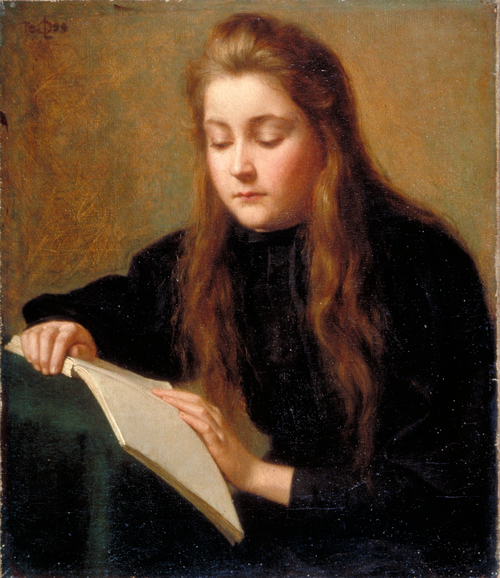 La Liseuse, 1894, Ozias Leduc