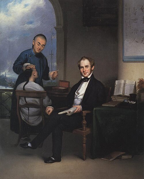 Dr. Peter Parker., 1840, Lam Qua