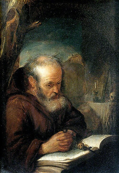 A Hermit Praying, , Gérard Dou