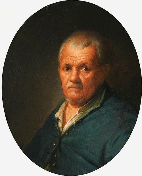 Bust of an Old Man, , Gérard Dou