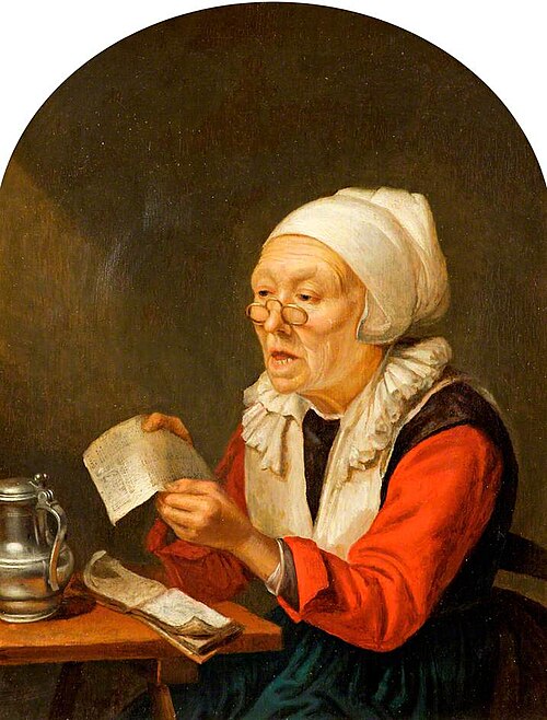Old Woman Singing, 1668, Gérard Dou