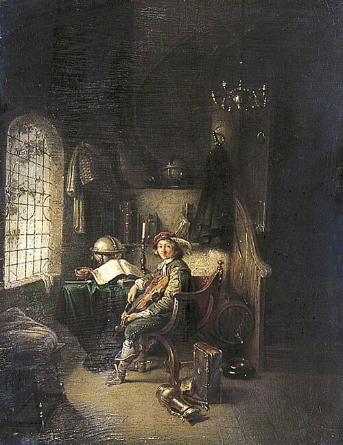 The Viola Player, , Gérard Dou
