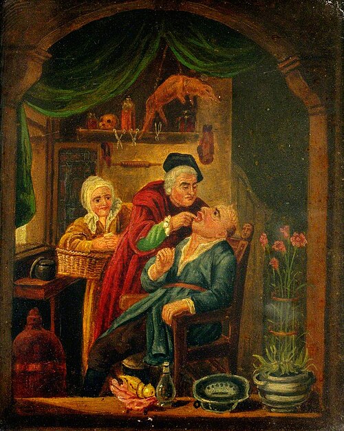 A Surgeon Extracting a Tooth, , Gérard Dou