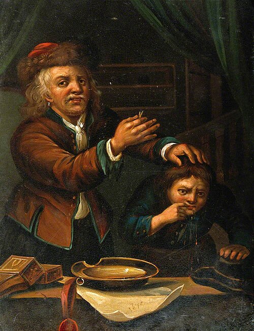 A Surgeon Extracting a Tooth, , Gérard Dou