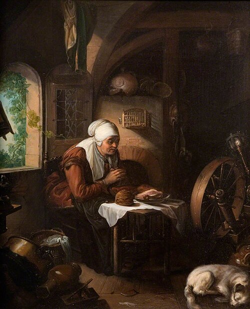 Grace before Meal, 1749, Gérard Dou