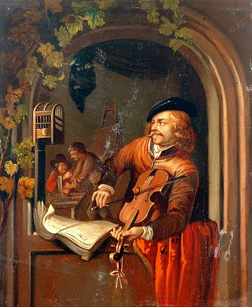 The Violin Player, , Gerrit Dou