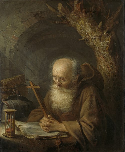 A Hermit, 1664, Gerrit Dou