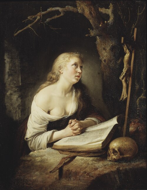 The Penitent Magdalen, 1700, Gerrit Dou
