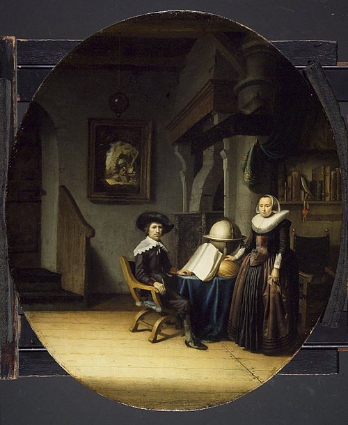 Burgomaster Hasselaar and His Wife, 1650, Gerrit Dou