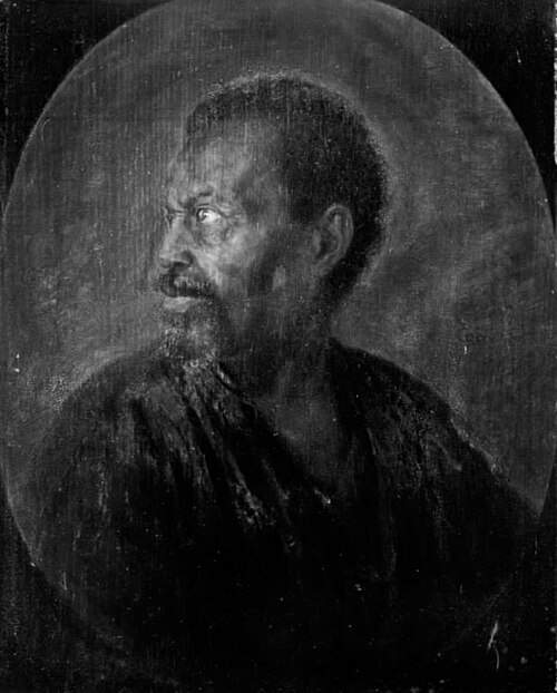 Head of a Negro, 1651, Gerrit Dou