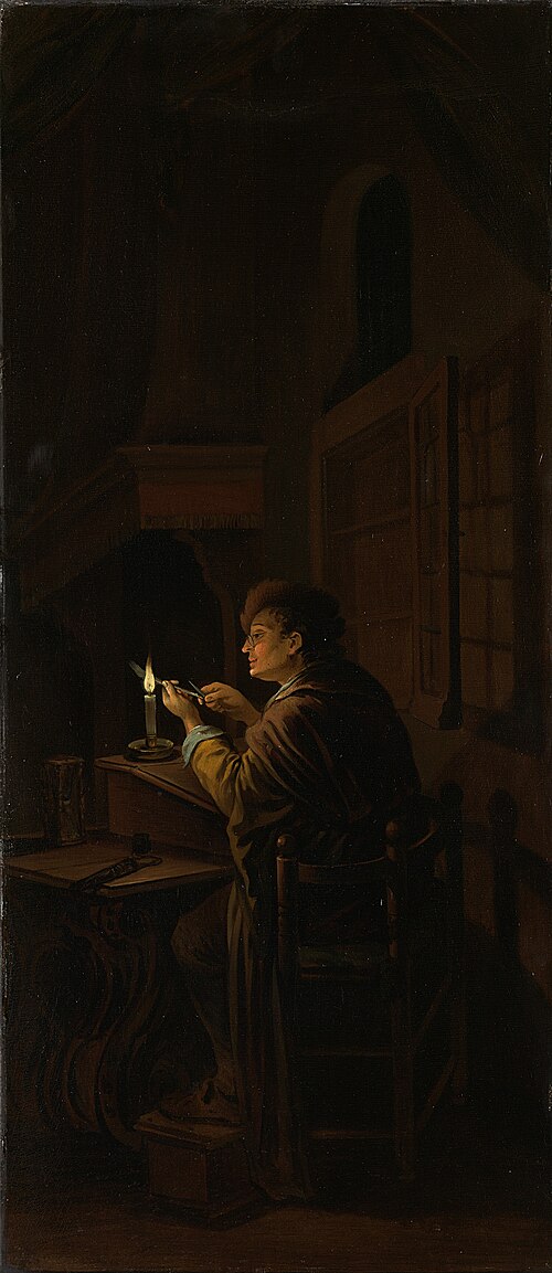 Triptych with Allegory in Art Education, 1770, Gerrit Dou