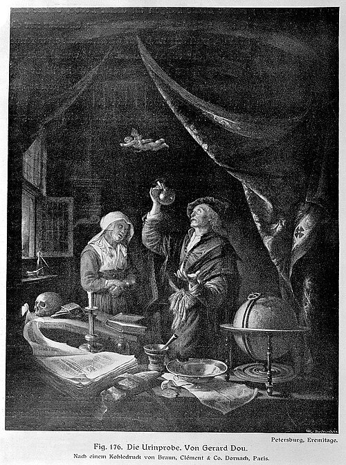 Sick Woman at the Doctor's, 1665, Gerrit Dou
