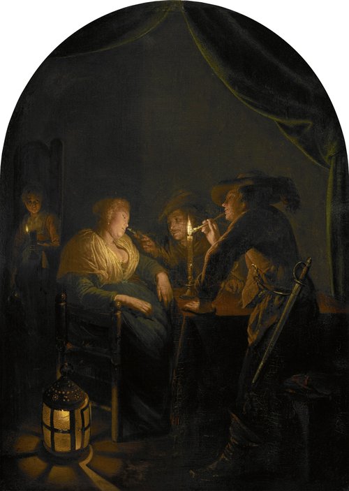 Femme endormie, 1662, Gérard Dou