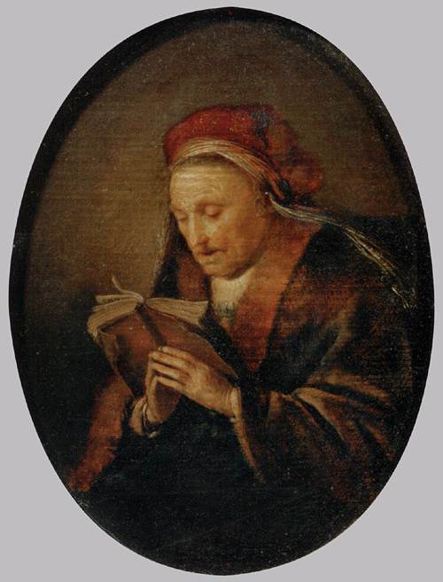 Old Woman, 1664, Gerrit Dou