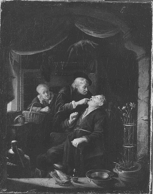 The Dentist, 1674, Gerrit Dou