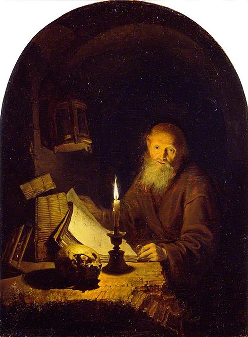 A Hermit, 1655, Gerrit Dou