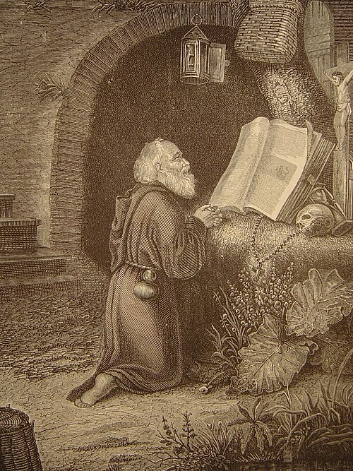 L'ermite, 1630, Gérard Dou