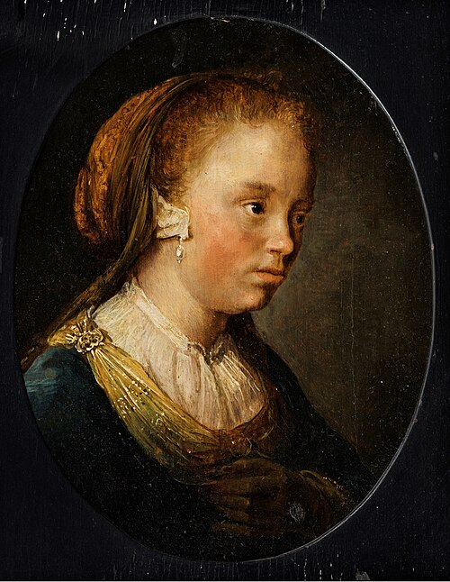 Portrait of a Girl, 1660, Gérard Dou