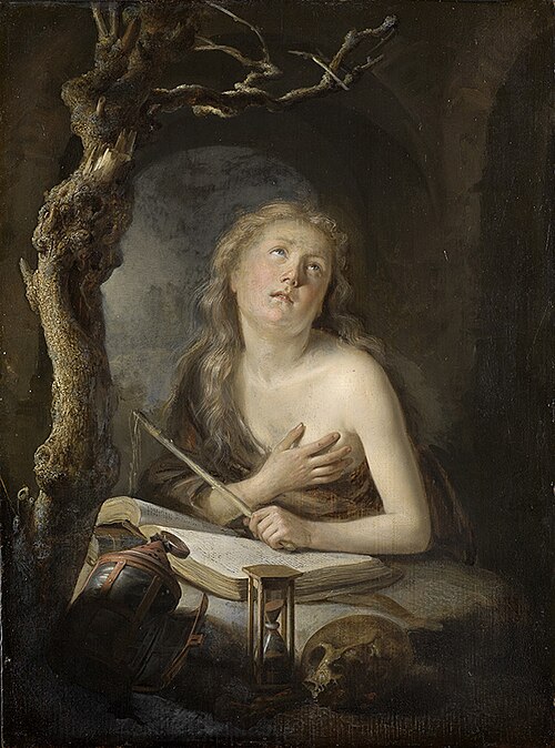 The Penitent Magdalene, 1640, Gerrit Dou