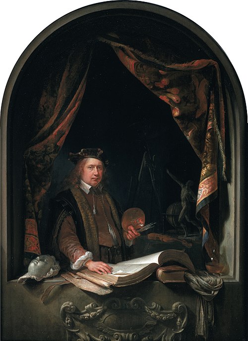Autoportrait, 1665, Gérard Dou