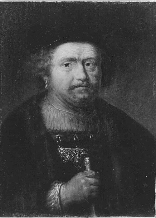 Bildnis eines alten Mannes (?), 1644, Gerrit Dou