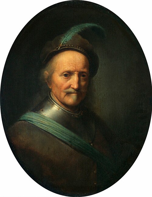 Bust of Rembrandt's father, 1630, Gerrit Dou