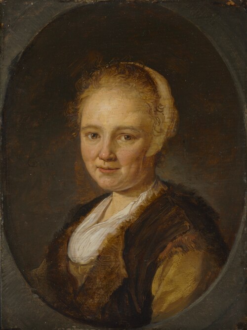A Young Woman, 1640, Gerrit Dou